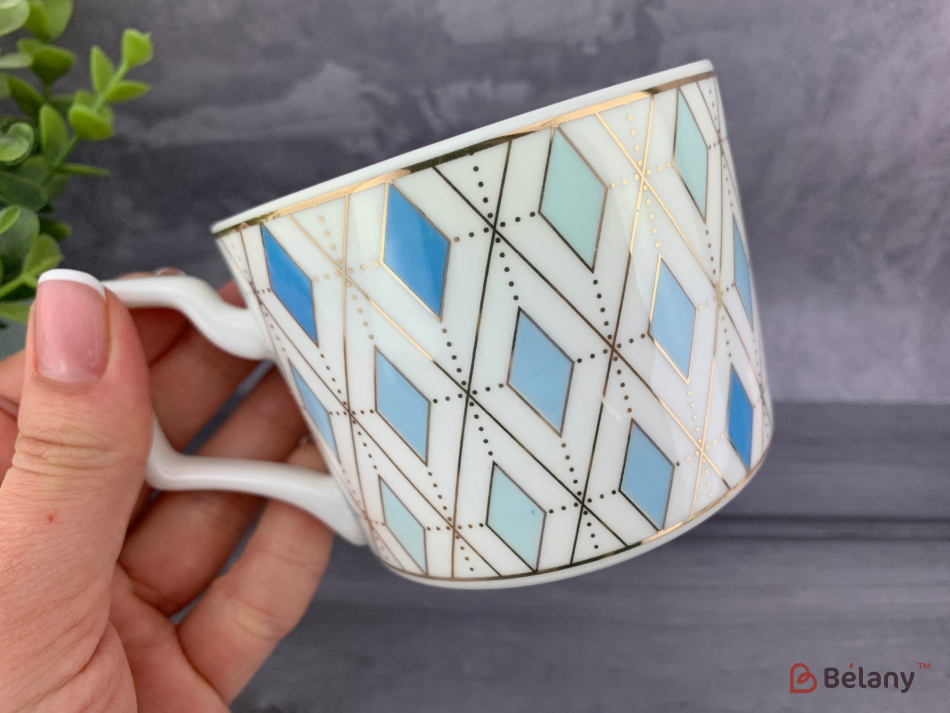 Керамічна чашка "Tea time" #3 | 2