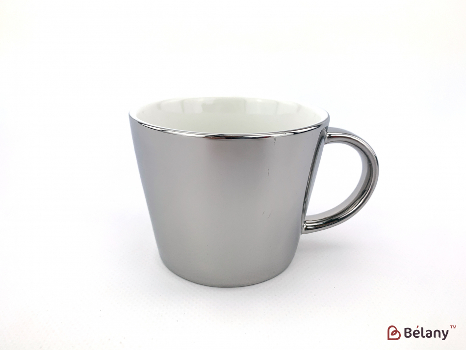 Керамічна чашка "Reflection" із блюдцем панда | 2