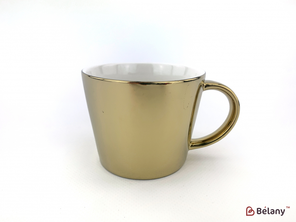 Керамічна чашка "Reflection" із блюдцем конячки | 2