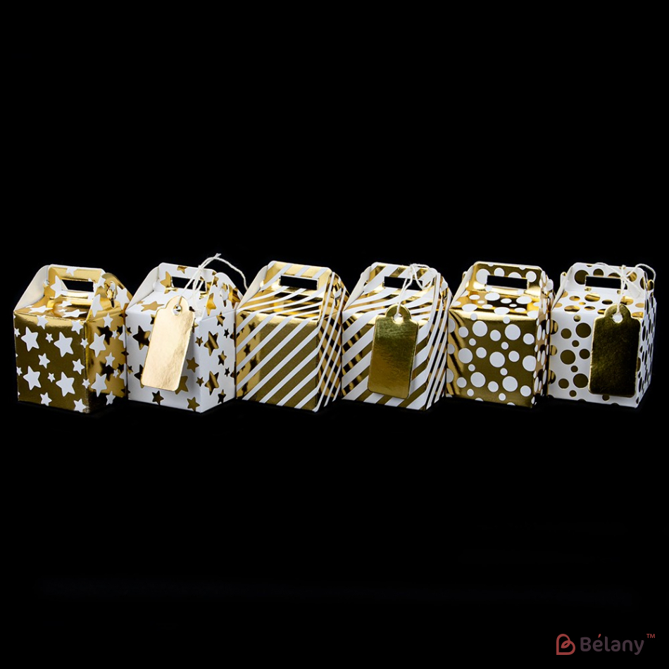 Складная подарочная коробка "Christmas" S MiX