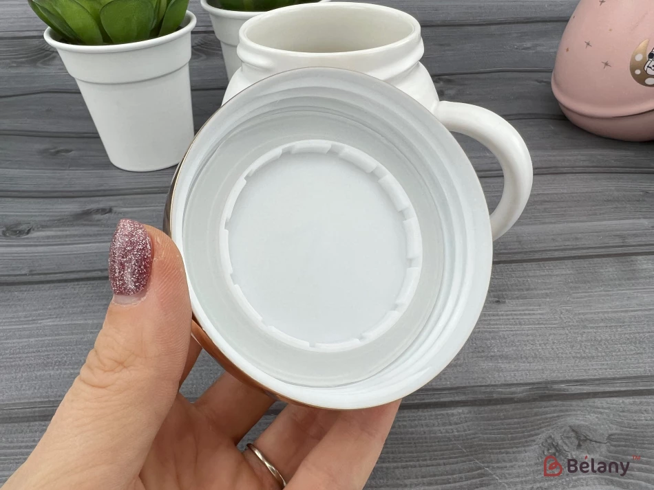 Керамическая чашка "Lost in Space" белая | 3