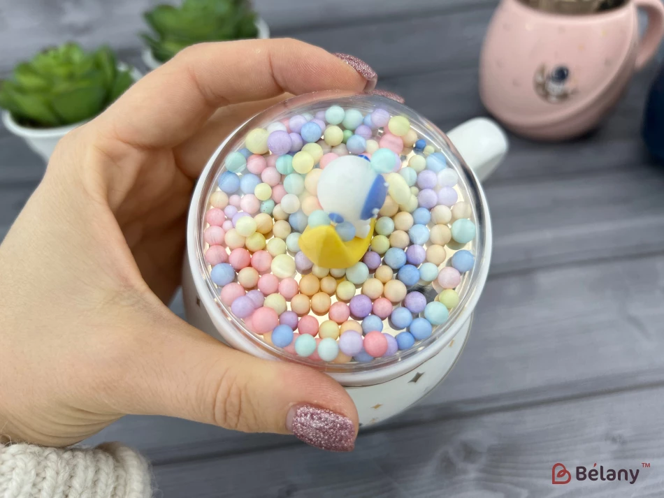 Керамическая чашка "Lost in Space" белая | 5