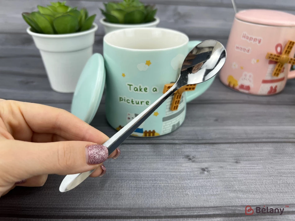 Керамічна чашка "Holland mill" небесна | 3