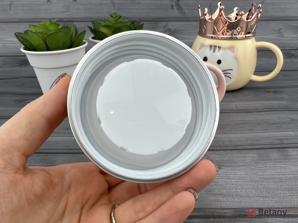 Керамическая чашка "Kitty King" розовая | 6