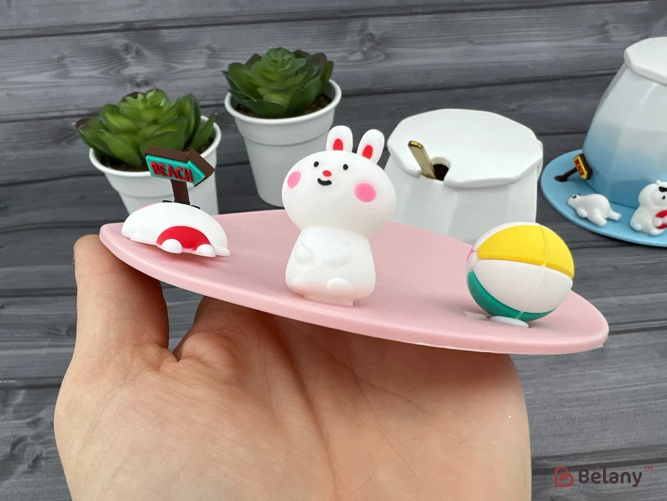 Керамическая чашка "Summer Time" розовая | 9