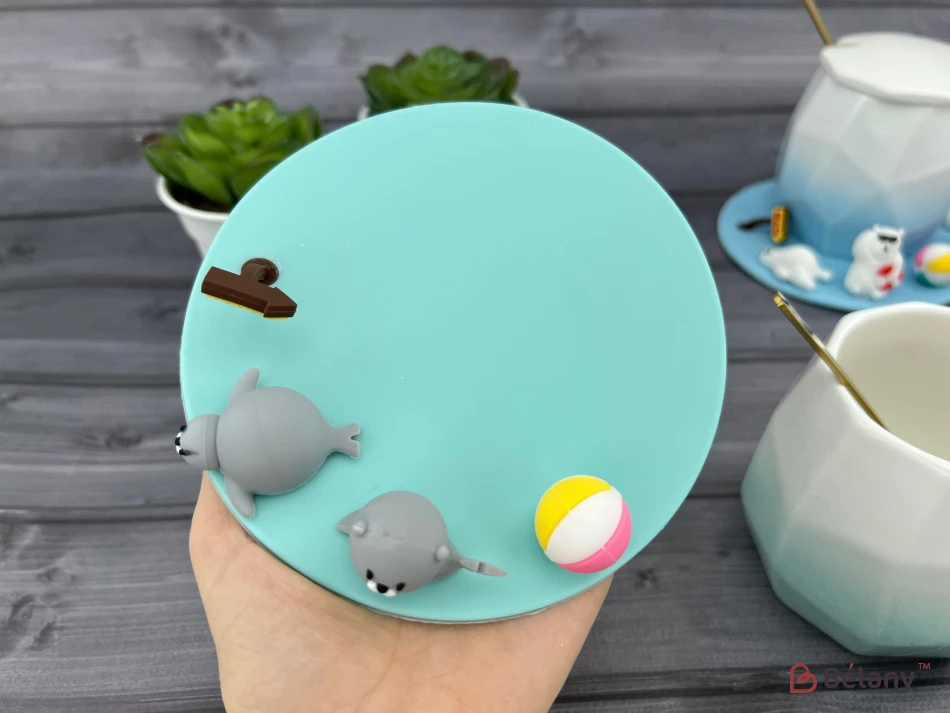 Керамічна чашка "Summer Time" аквамарин | 7