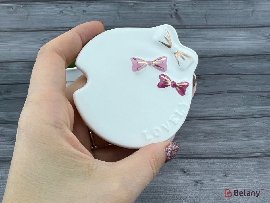 Керамічна чашка "Beauty Ribbon" рожева | 3