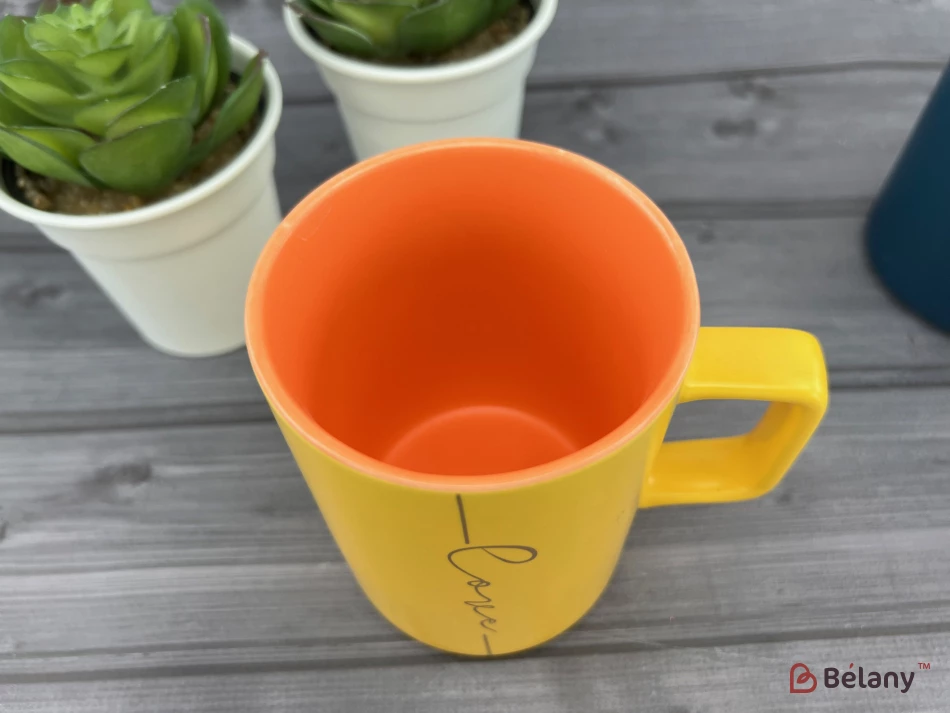 Керамическая чашка "Deep Love" манго | 3