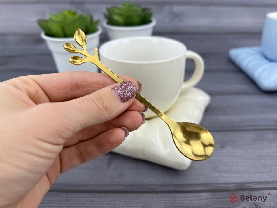 Керамическая чашка с блюдцем "Cup on pillow" молочная | 3