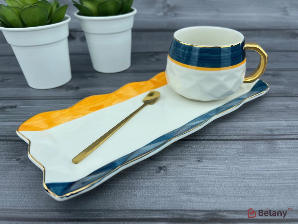 Керамічна чашка із блюдцем "Van Gogh"