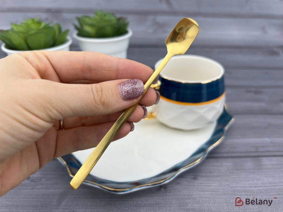 Керамічна чашка із блюдцем "Oyster" | 4