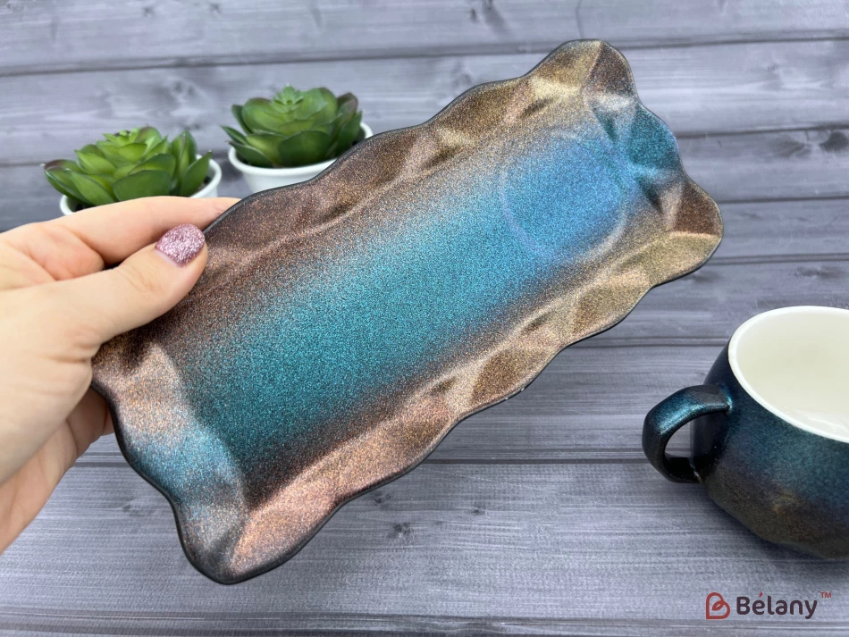 Керамічна чашка із блюдцем "Galaxy" cetus | 4