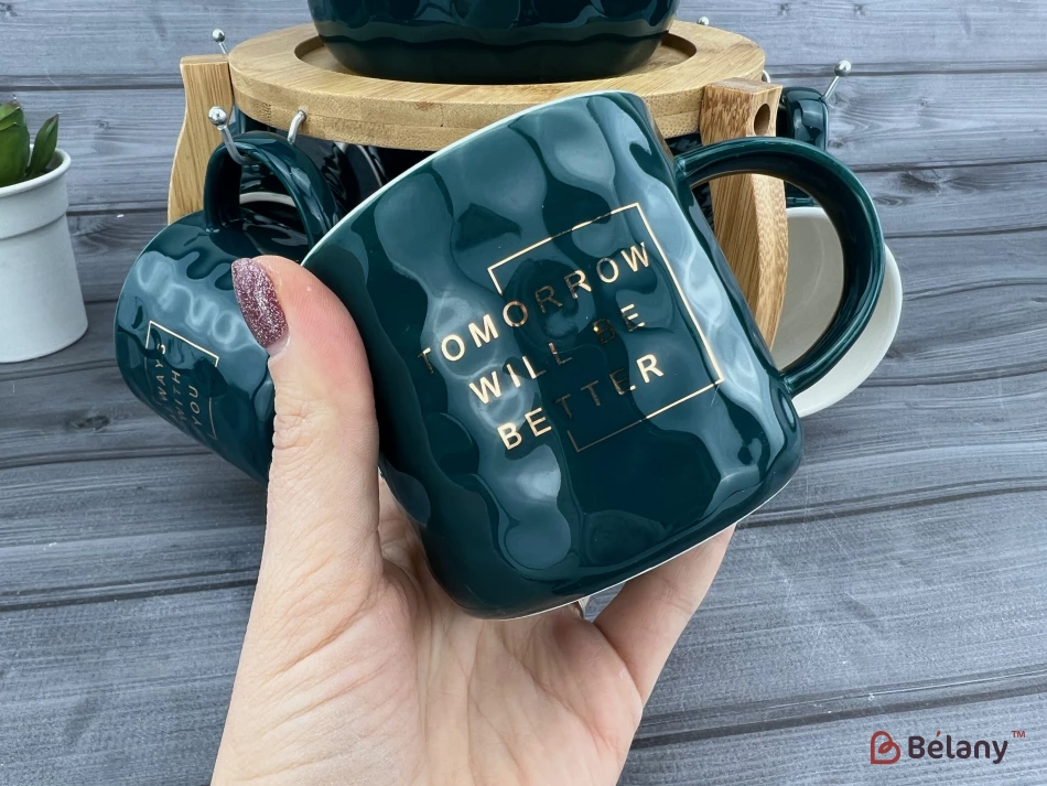 Чайный набор "That is perfect" изумруд | 2