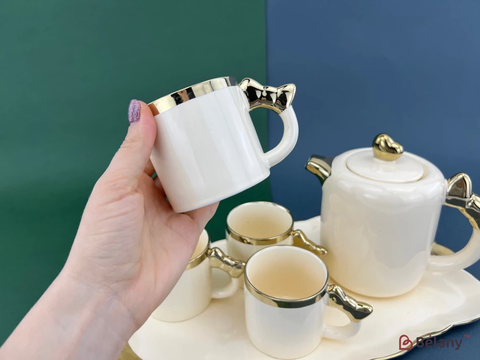 Чайный набор "Cutest" кремовый | 3