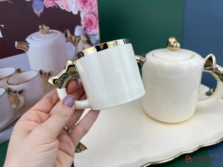 Чайный набор "Cutest" кремовый | 5