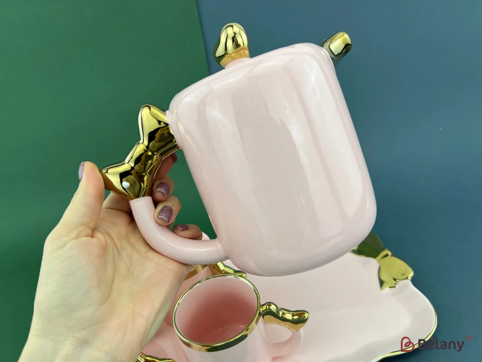 Чайный набор "Cutest" розовый | 2