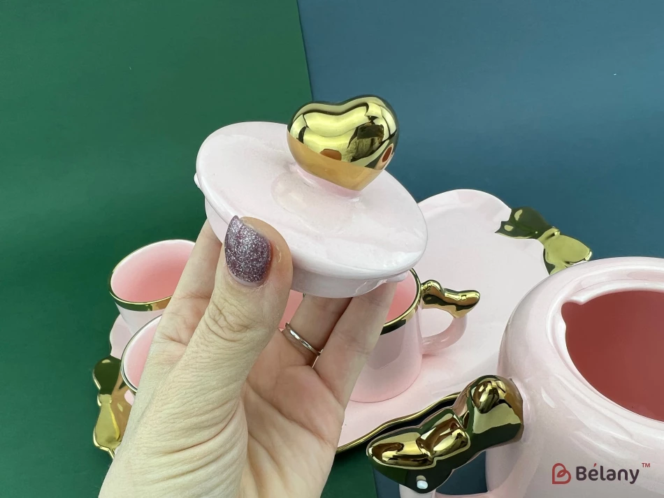 Чайный набор "Cutest" розовый | 3