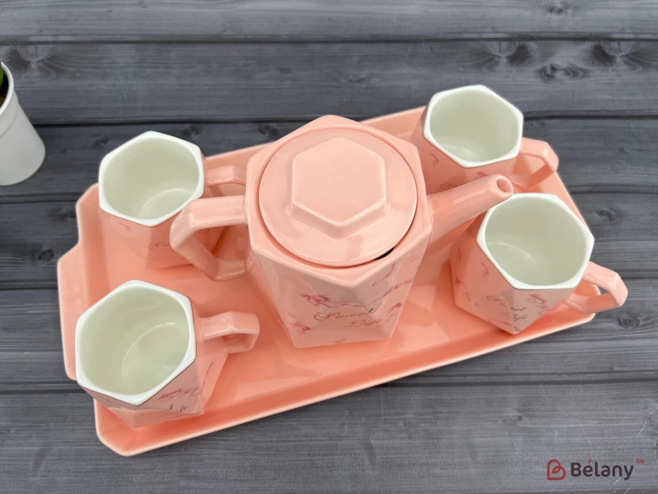 Чайний набір "Sweet Life" рожевий | 6