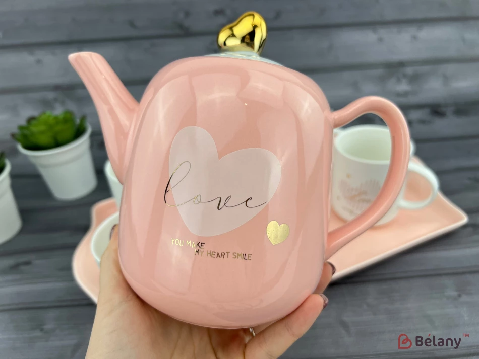 Чайный набор "Sweet Life" розовый | 2