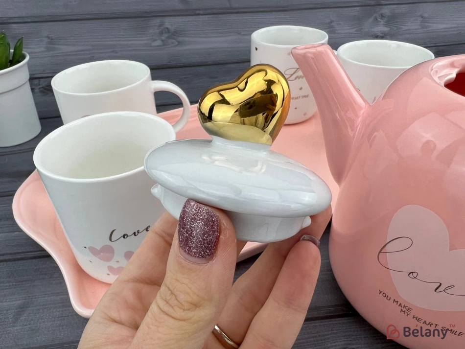 Чайный набор "Sweet Life" розовый | 3