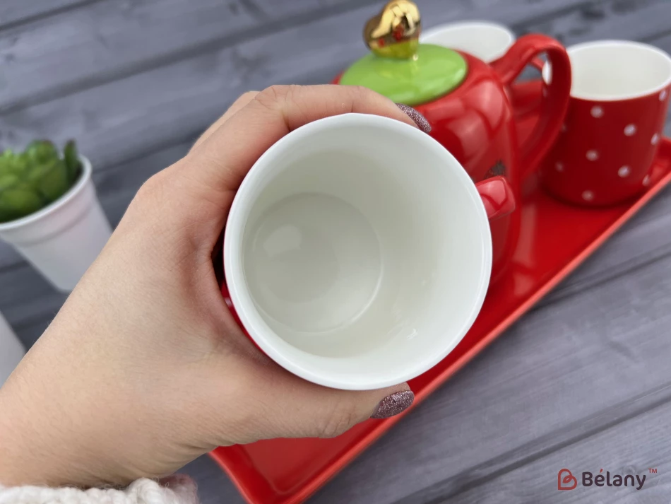 Чайный набор "Fruity" красный | 3