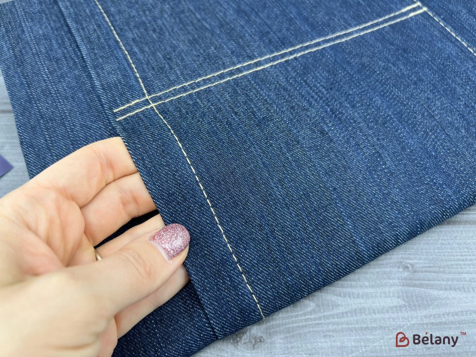 Фартух "Best florist" джинсовий