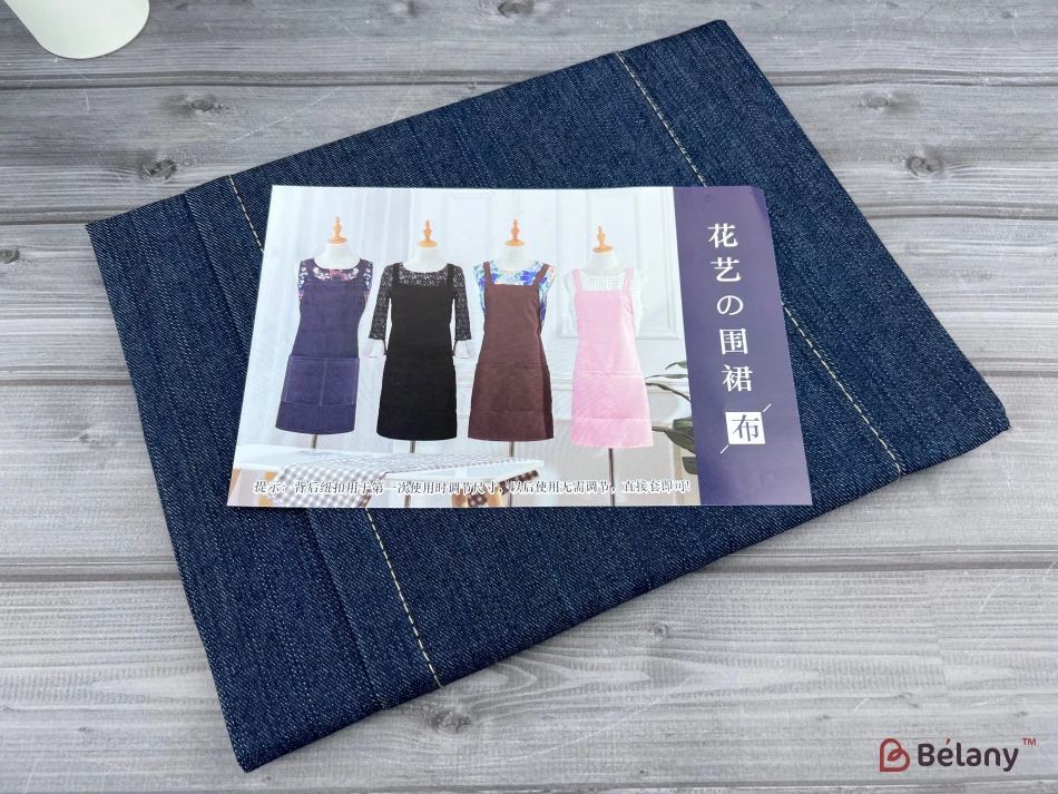 Фартух "Best florist" джинсовий | 2