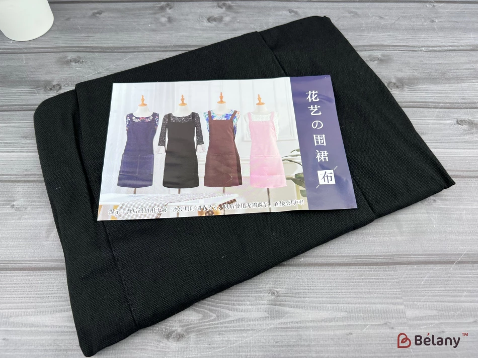 Фартук "Best florist" черный