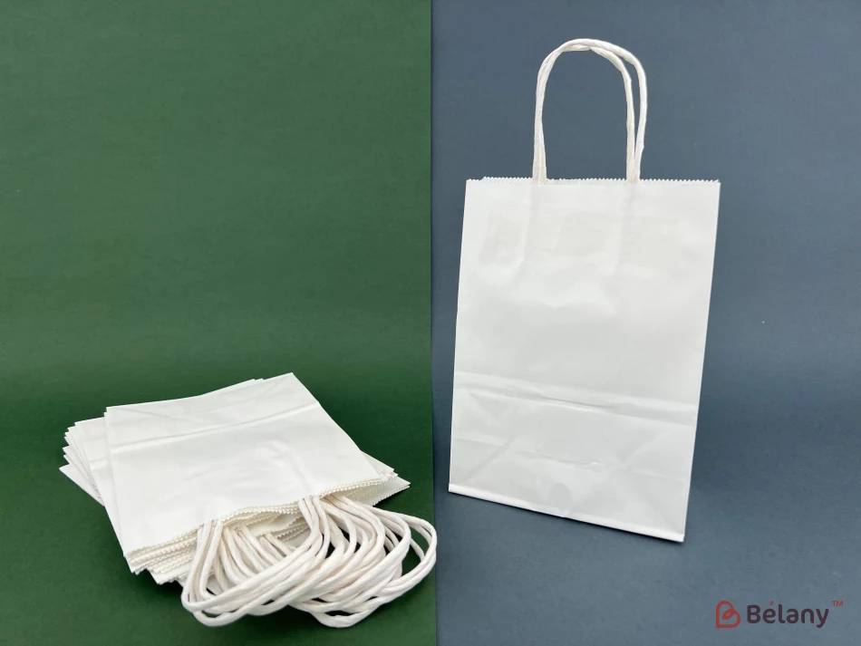 Крафтовые пакеты "Just color XS" белые