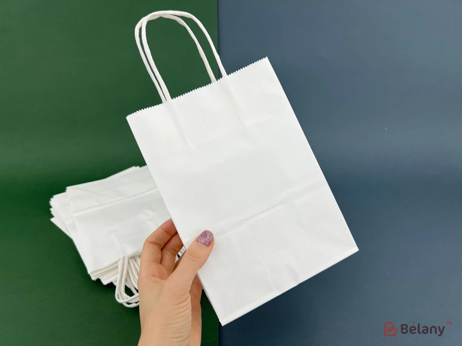 Крафтовые пакеты "Just color XS" белые | 2