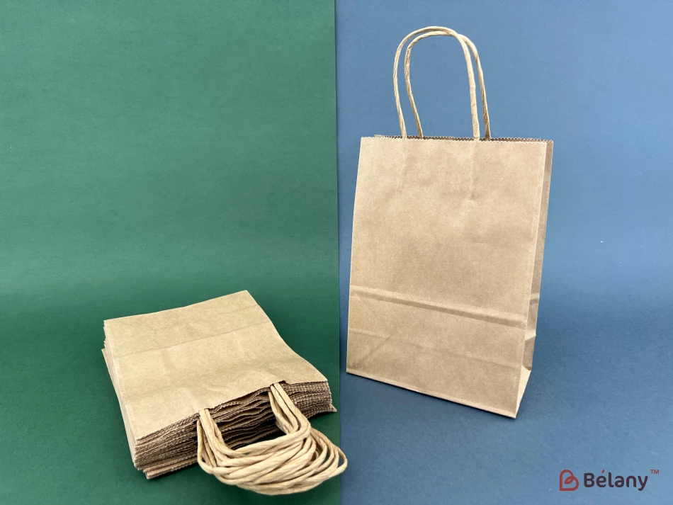 Крафтовые пакеты "Just color M" крафт