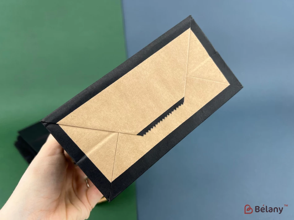 Крафтовые пакеты "Just color M" черные | 3