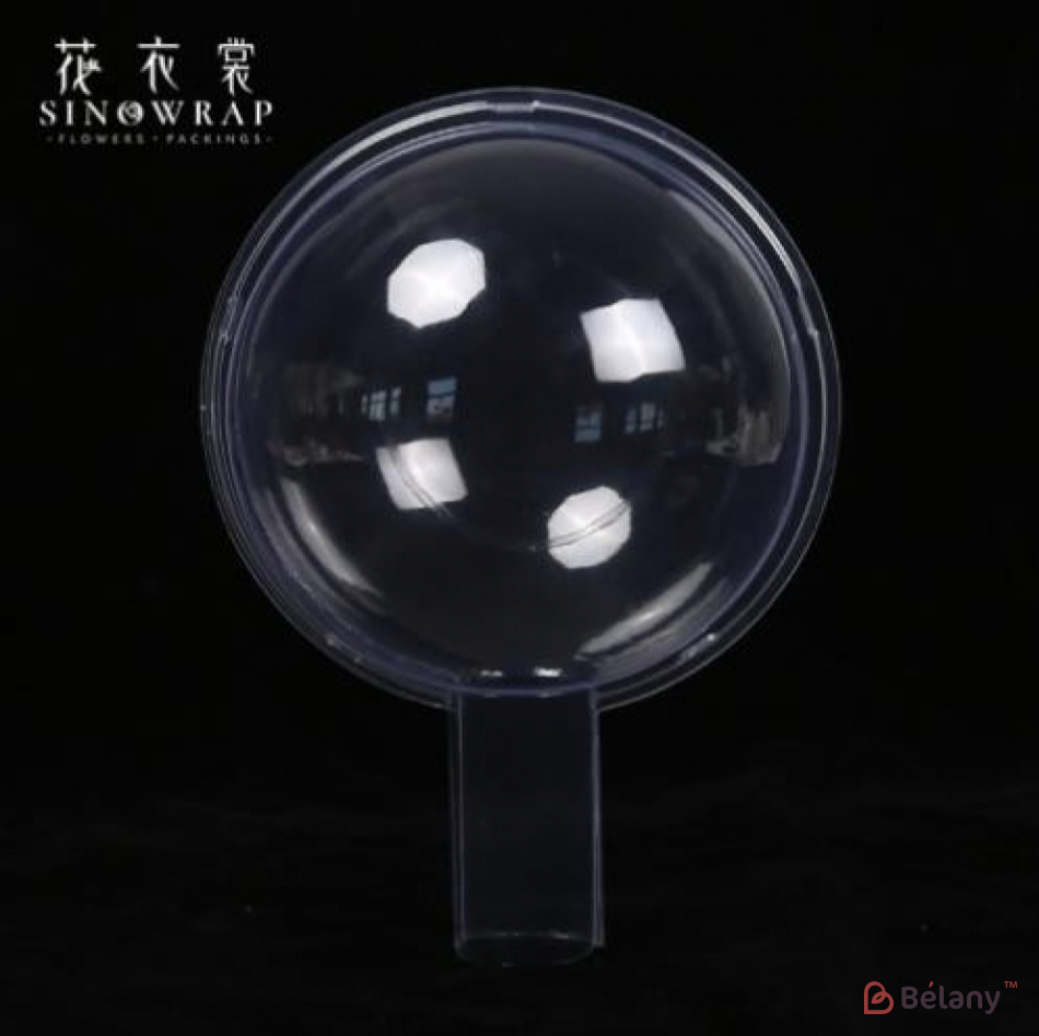 Пластиковый шар для букета 22.5см