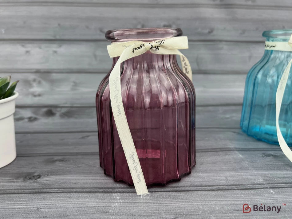 Ваза для цветов "Little dream" вишня 14х7см