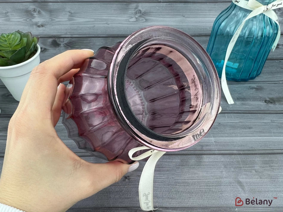 Ваза для цветов "Little dream" вишня 14х7см | 3