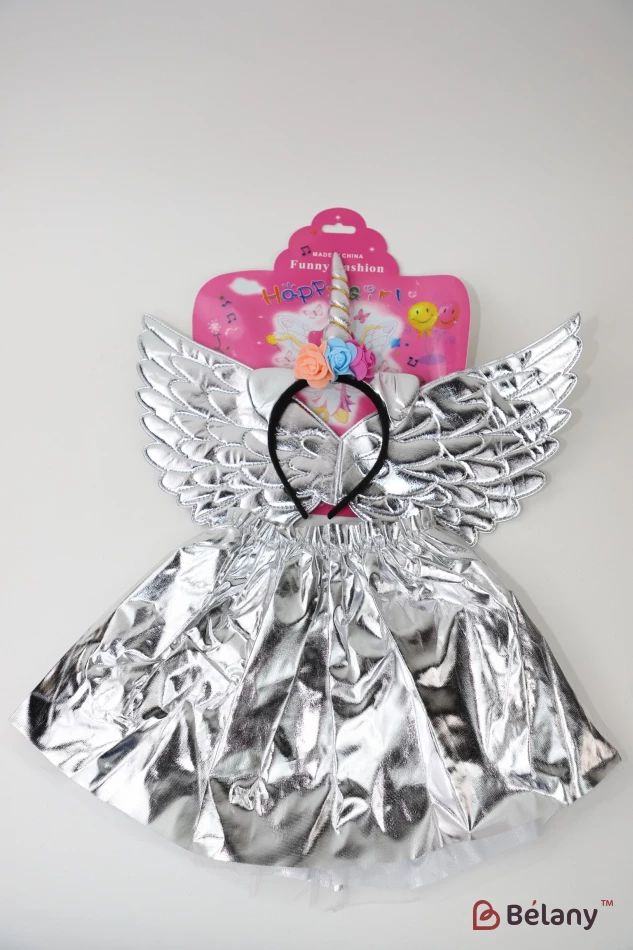 Набор "Единорог" серебряный