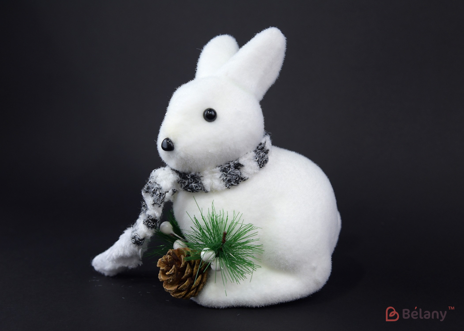 Декор "Зайчик з композицією" | 2