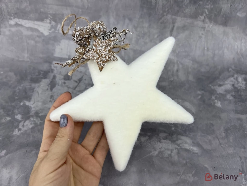 Підвісна зірка "Star and Cone" біла | 2