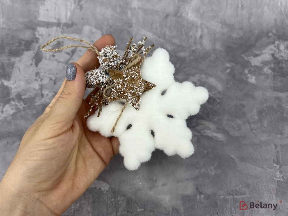 Підвісна зірка "Star and Cone" S біла | 2