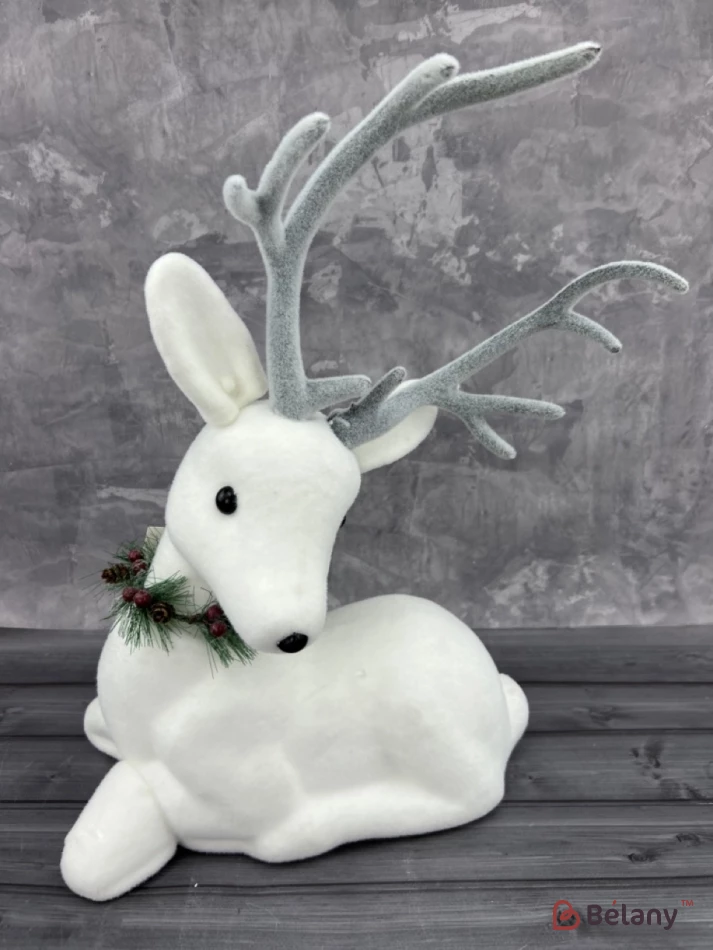 Декор "Reclining deer" шарф из веточки | 2