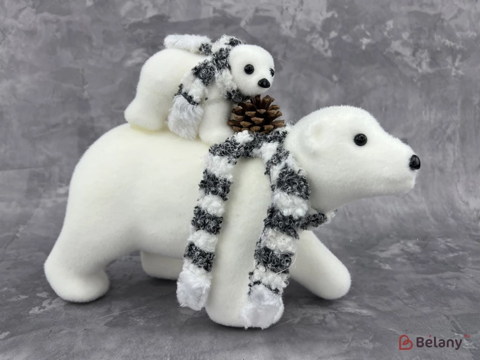 Декор Ведмідь з дитиною "Polar bear"