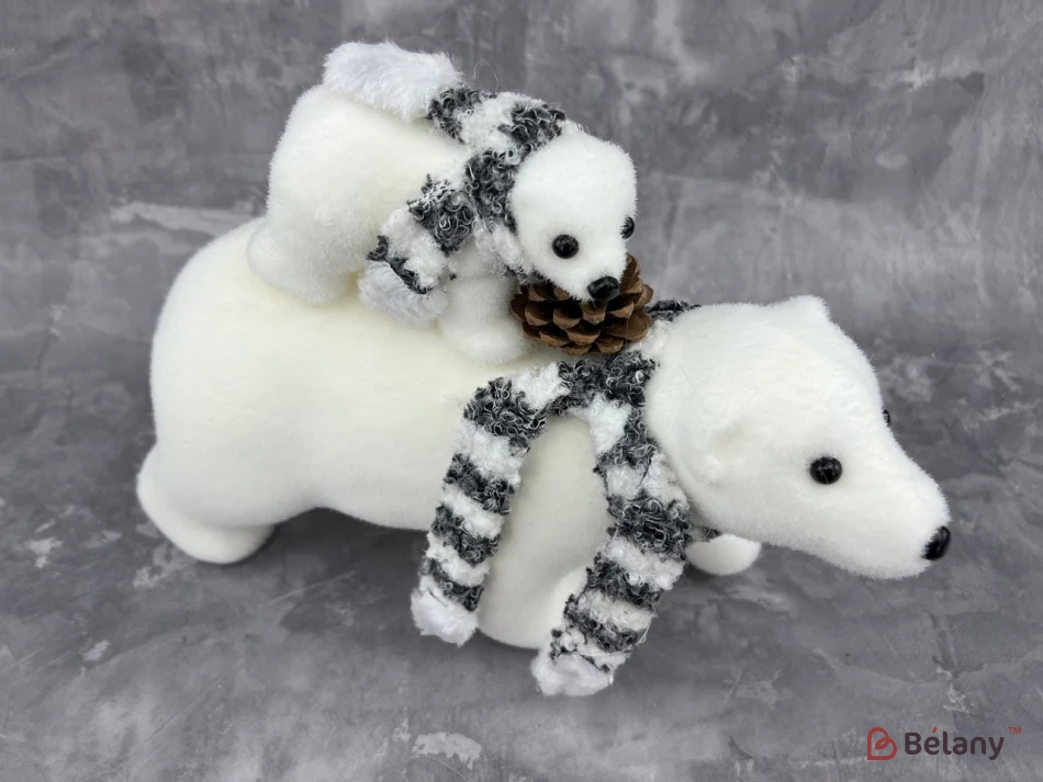 Декор Ведмідь з дитиною "Polar bear" | 2