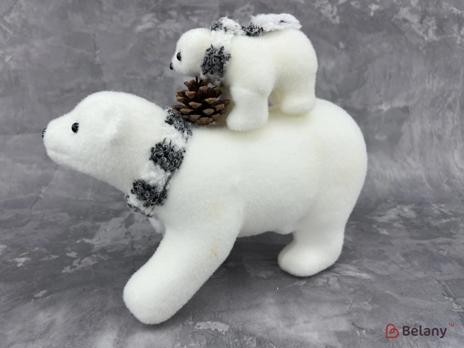 Декор Ведмідь з дитиною "Polar bear" | 3