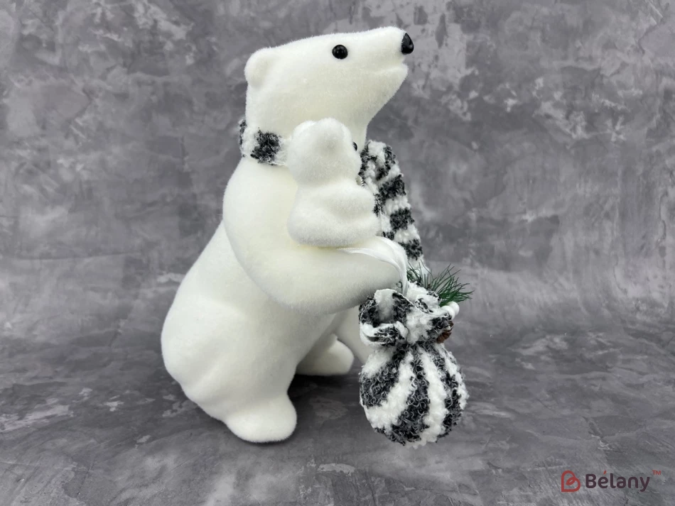 Декор Медведь с ребенком "Polar bear" | 3