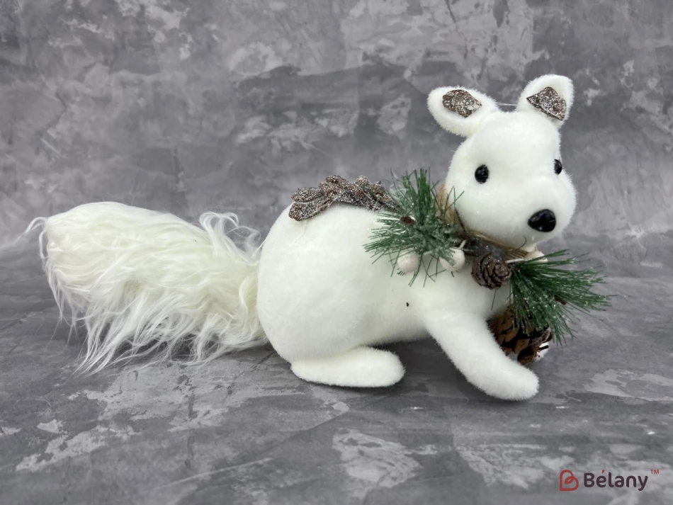 Новогодний декор "Squirrel with tree"