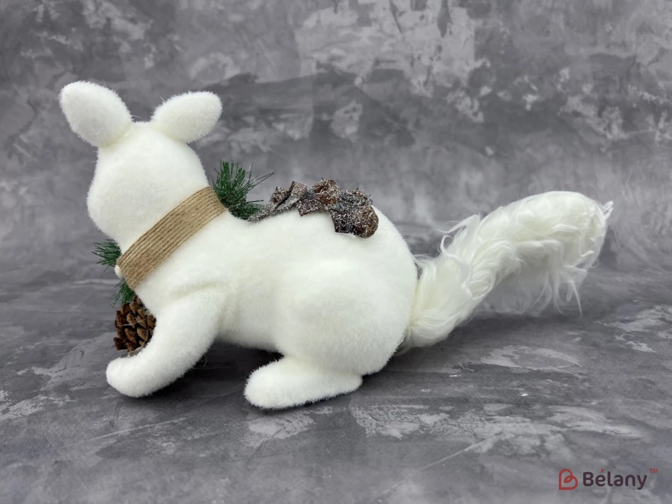 Новогодний декор "Squirrel with tree" | 3