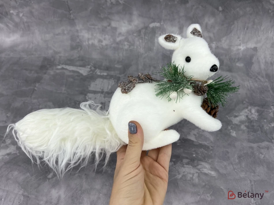 Новогодний декор "Squirrel with tree" | 4