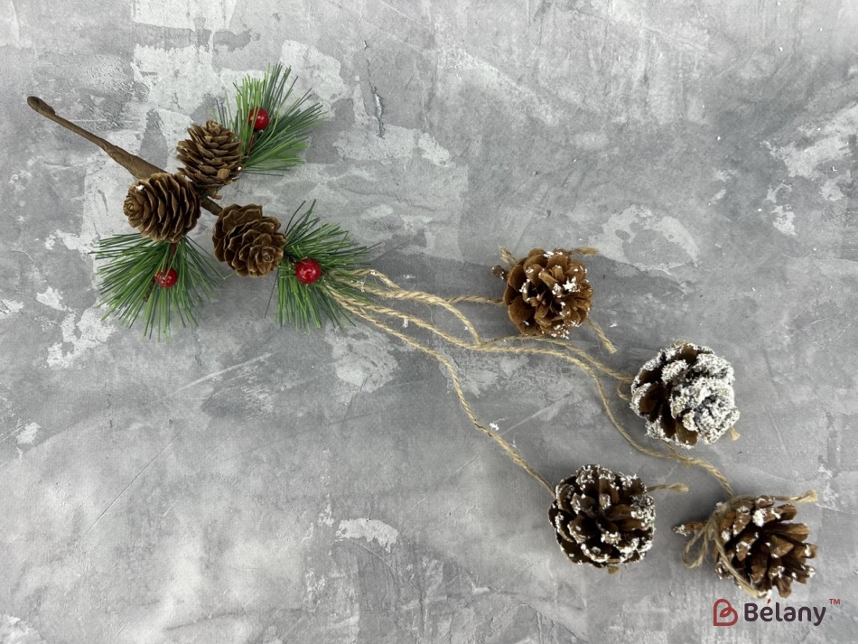 Елочная игрушка "Tree and cone"