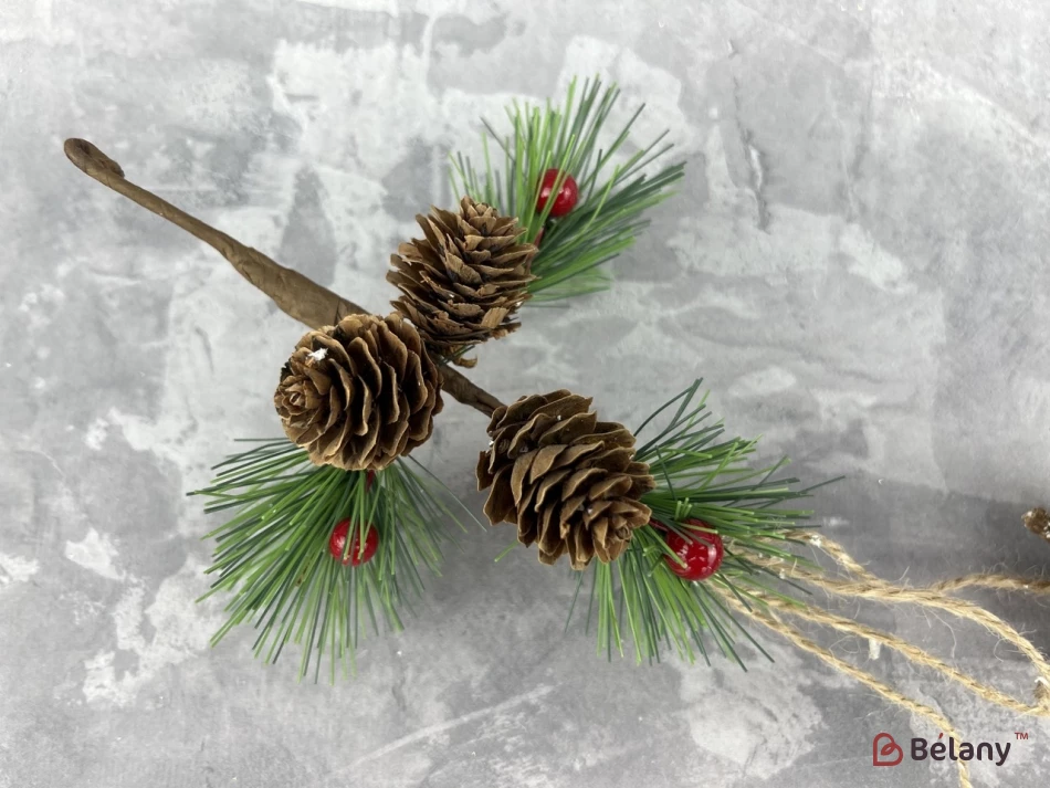 Елочная игрушка "Tree and cone" | 2