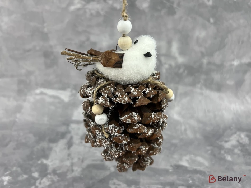 Елочная игрушка "Cone and ice"